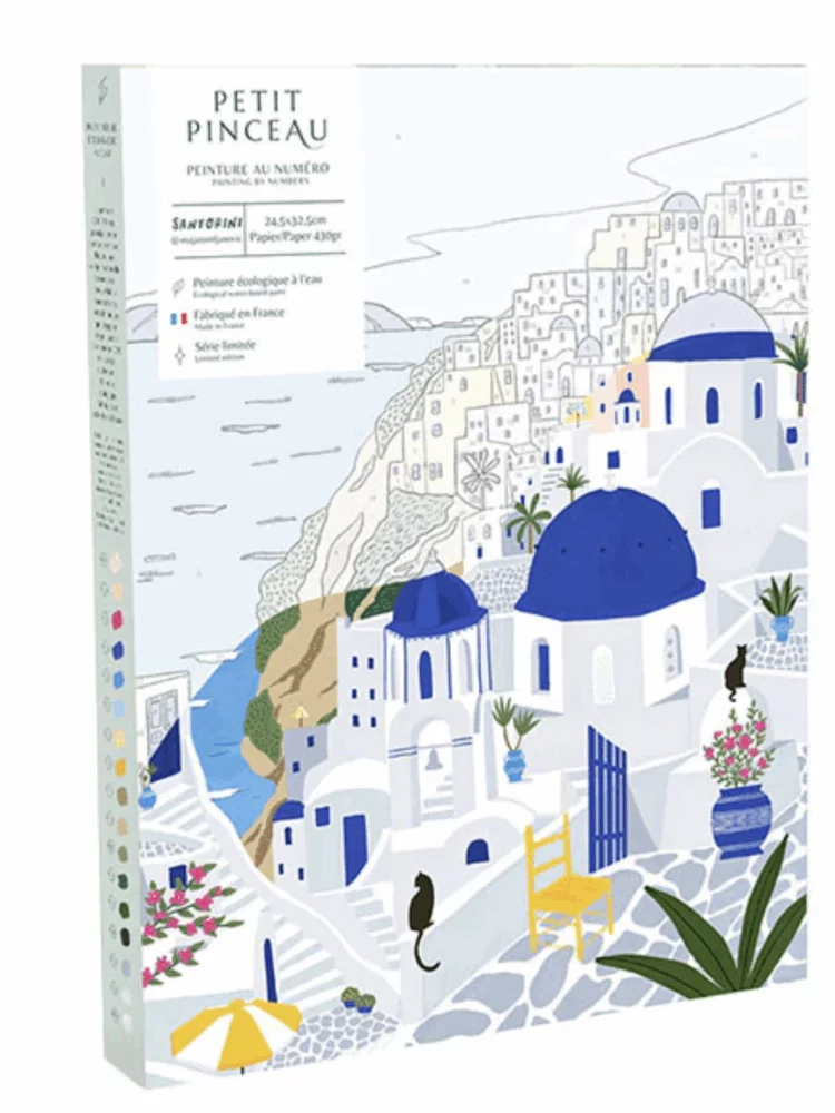 Kit peinture au numéro - Santorini