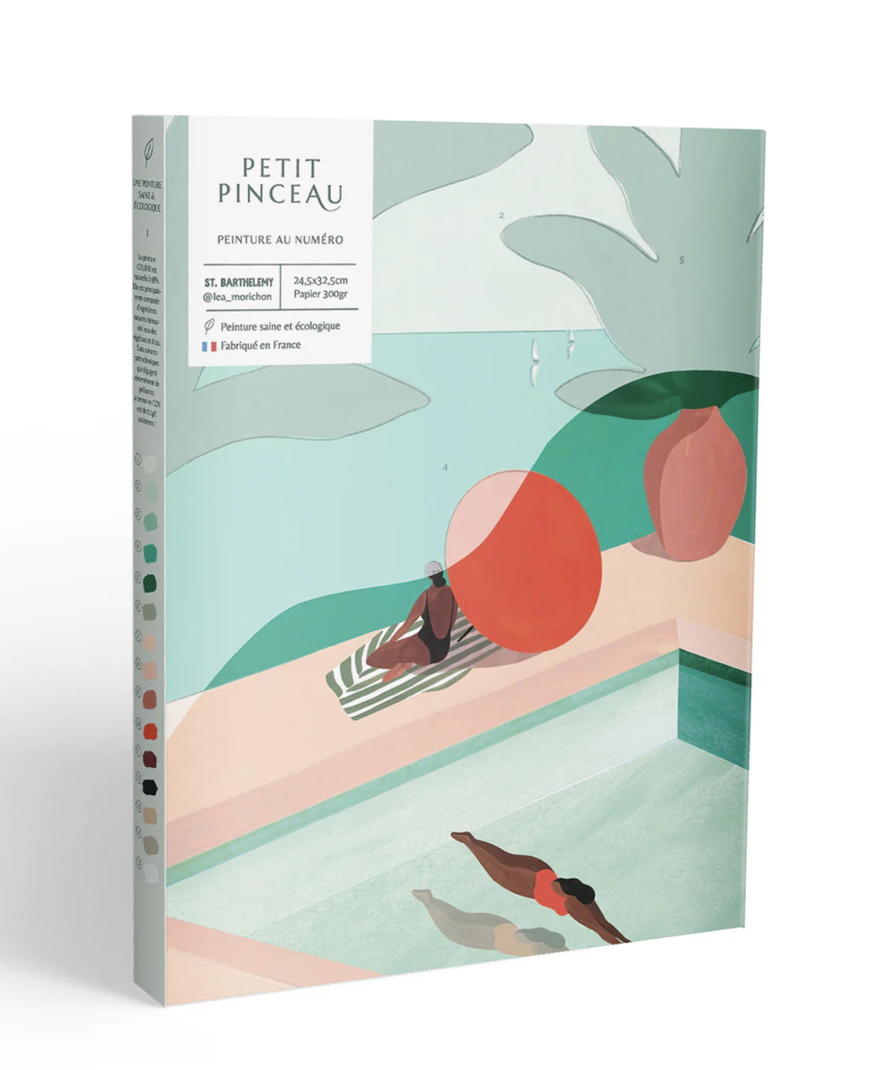 Kit peinture au numéro - St Barthelemy