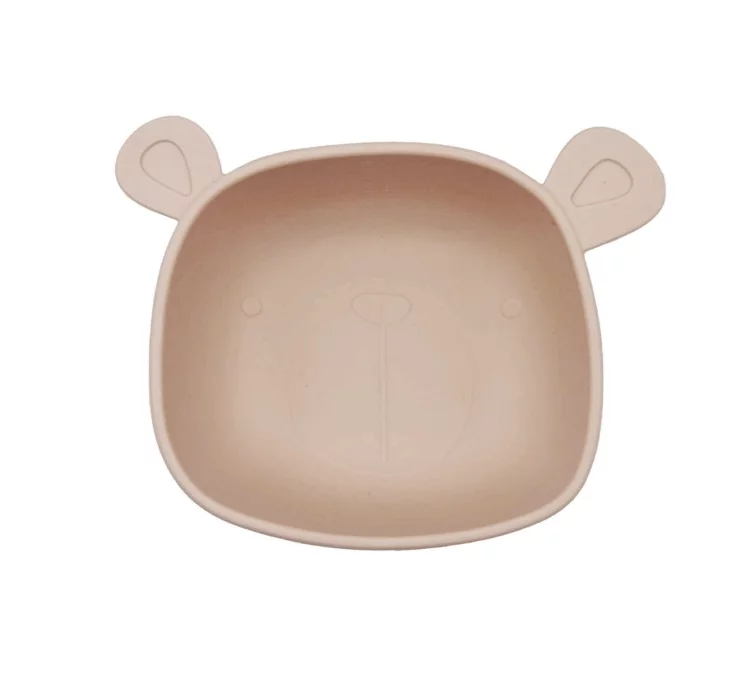 Bol en silicone à ventouse Rose blush