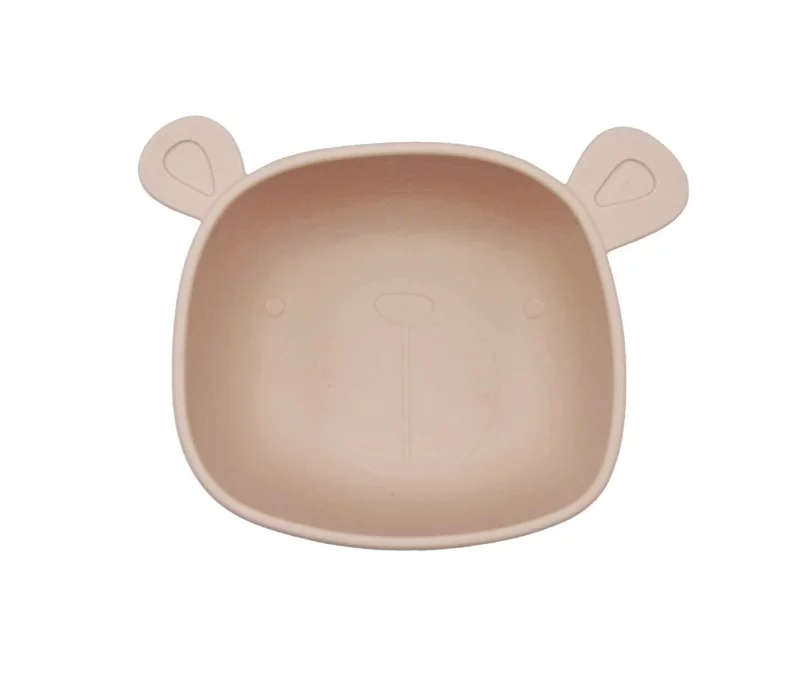 Bol en silicone à ventouse Rose blush