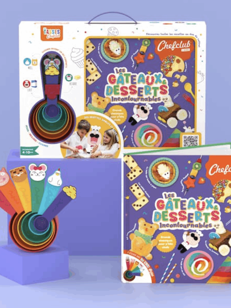 Les gâteaux et desserts incontournables- le coffret