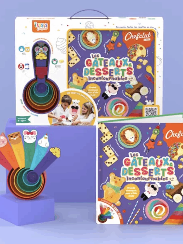 Les gâteaux et desserts incontournables- le coffret