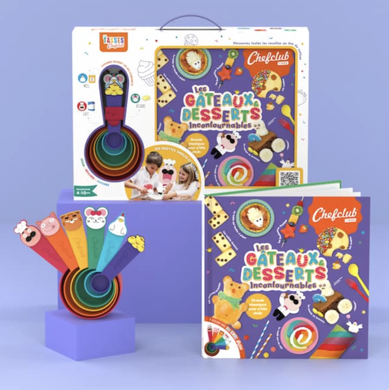 Les gâteaux et desserts incontournables- le coffret