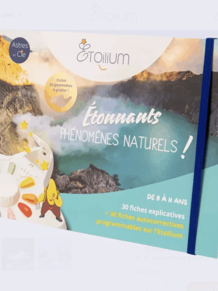 Livret Etonnants phénomènes naturels