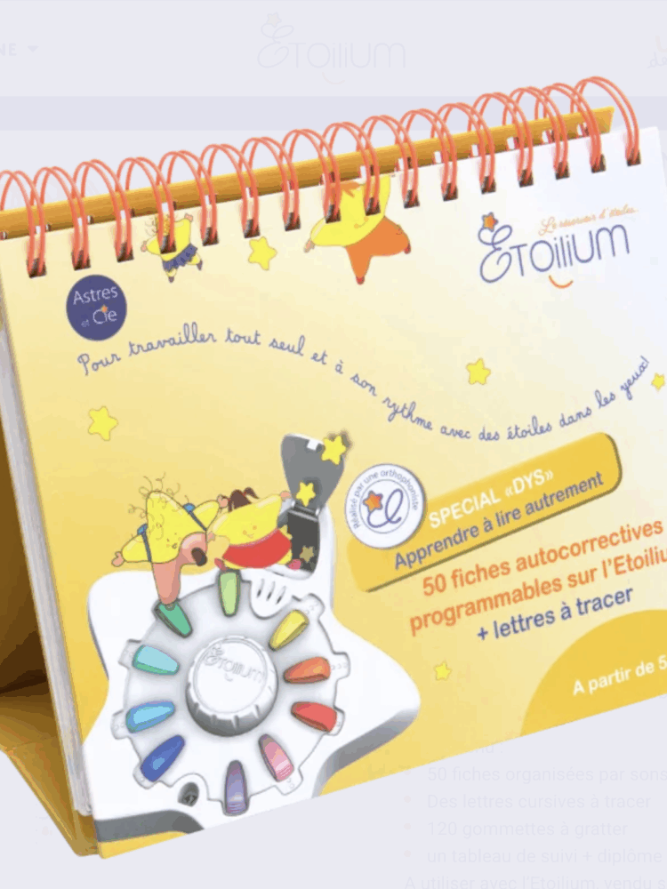 Chevalet Apprendre à lire autrement – Spécial DYS