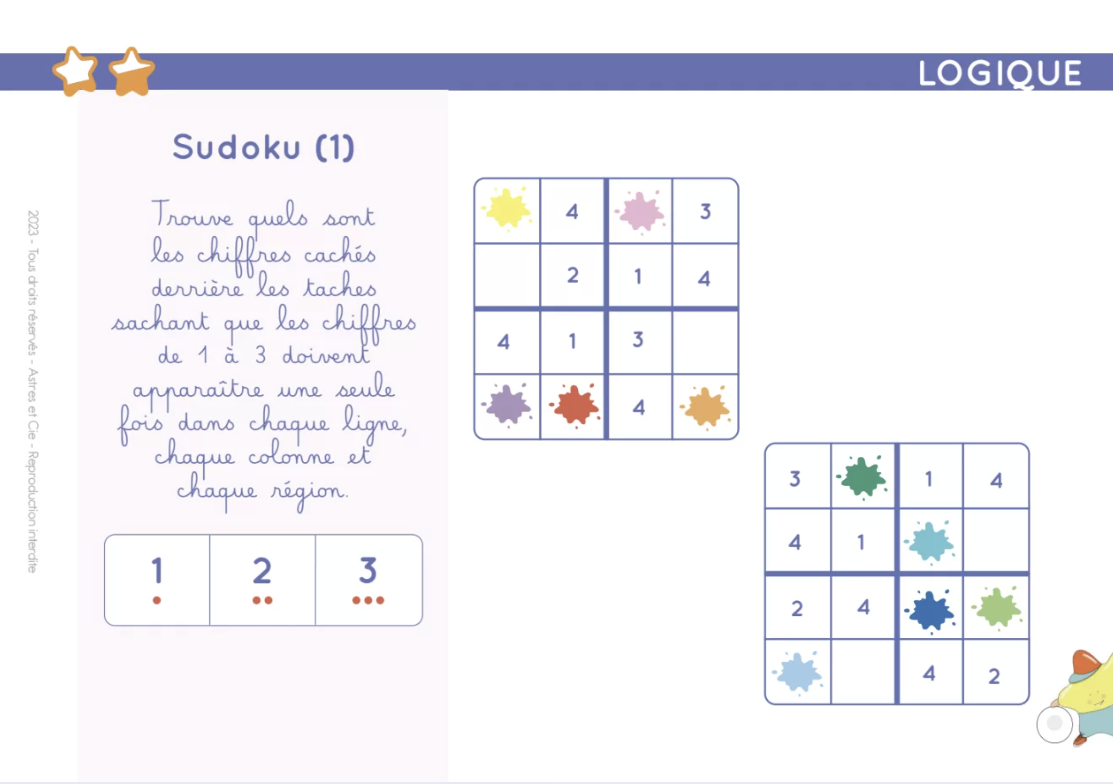 Chevalet Logique et Concentration – Image 3