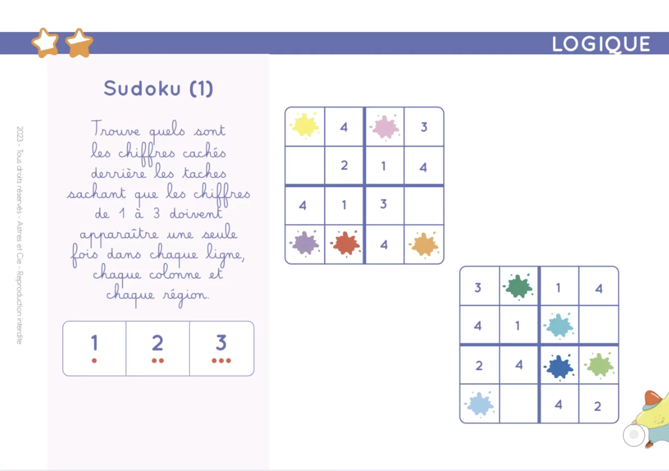 Chevalet Logique et Concentration – Image 3