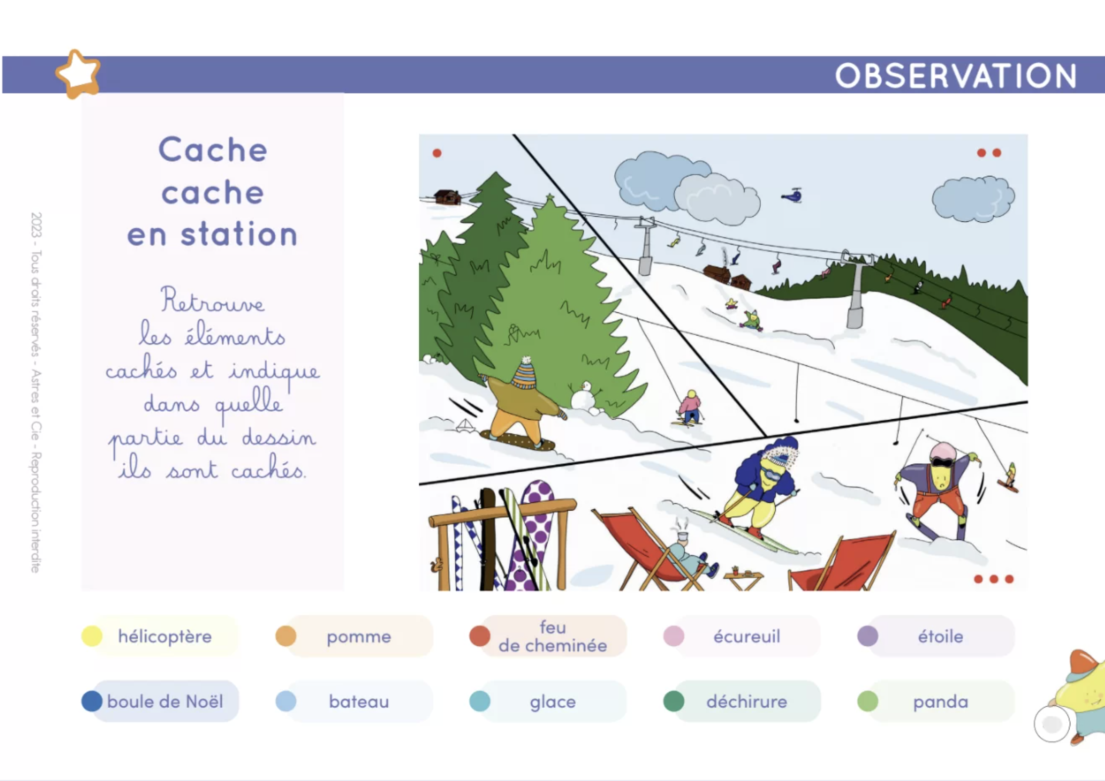 Chevalet Logique et Concentration – Image 2
