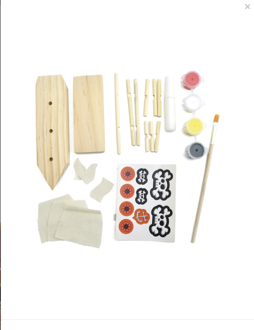 Bateau pirate en bois – Image 2