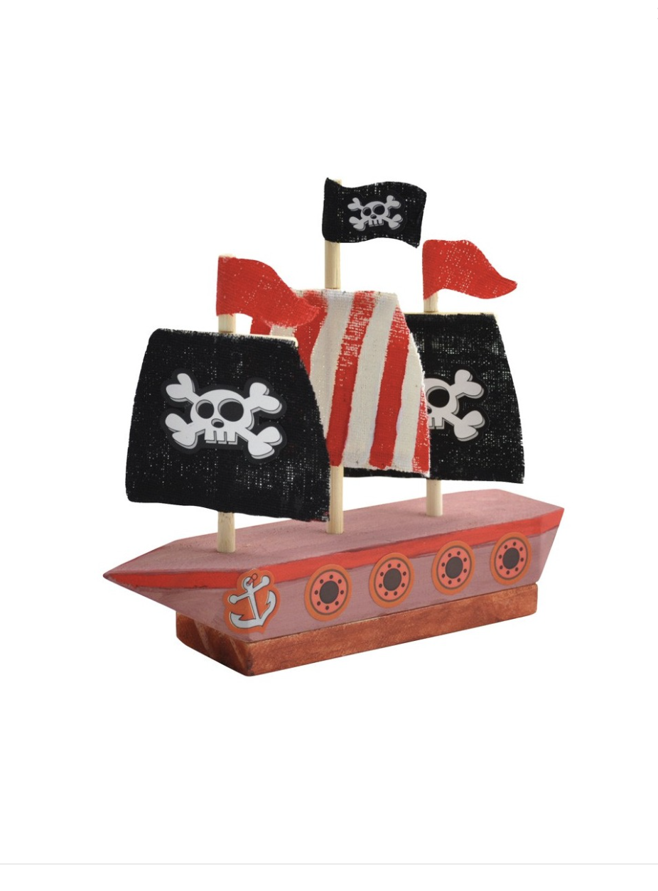Bateau pirate en bois – Image 3