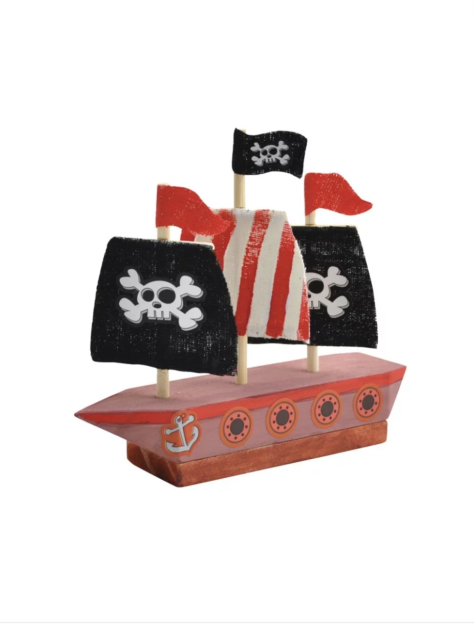 Bateau pirate en bois – Image 3