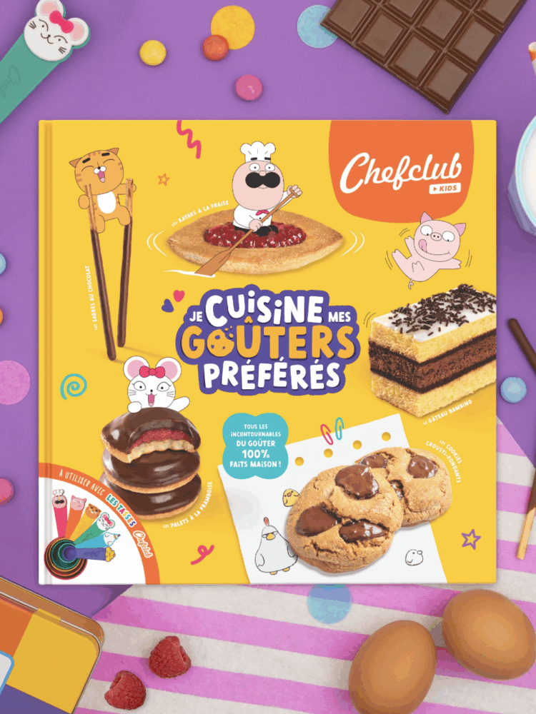 Livre - Je cuisine mes goûters préférés