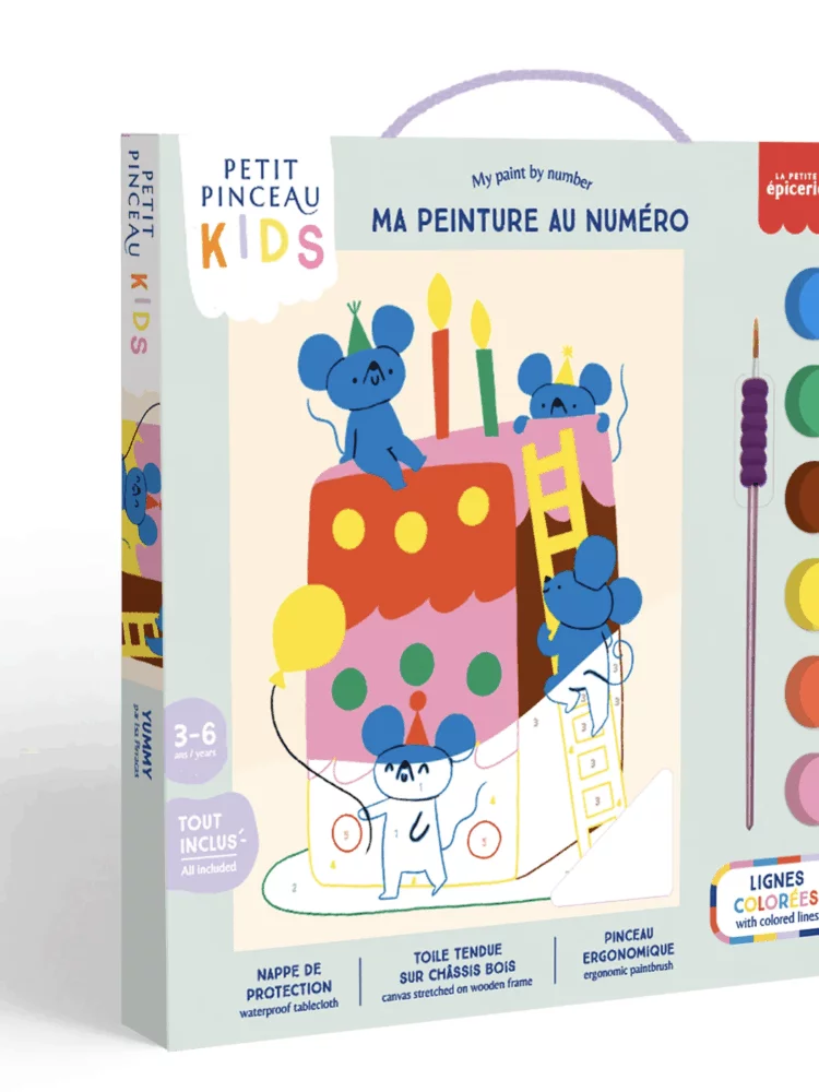 Kit de peinture au numéro pour les enfants - Yummy