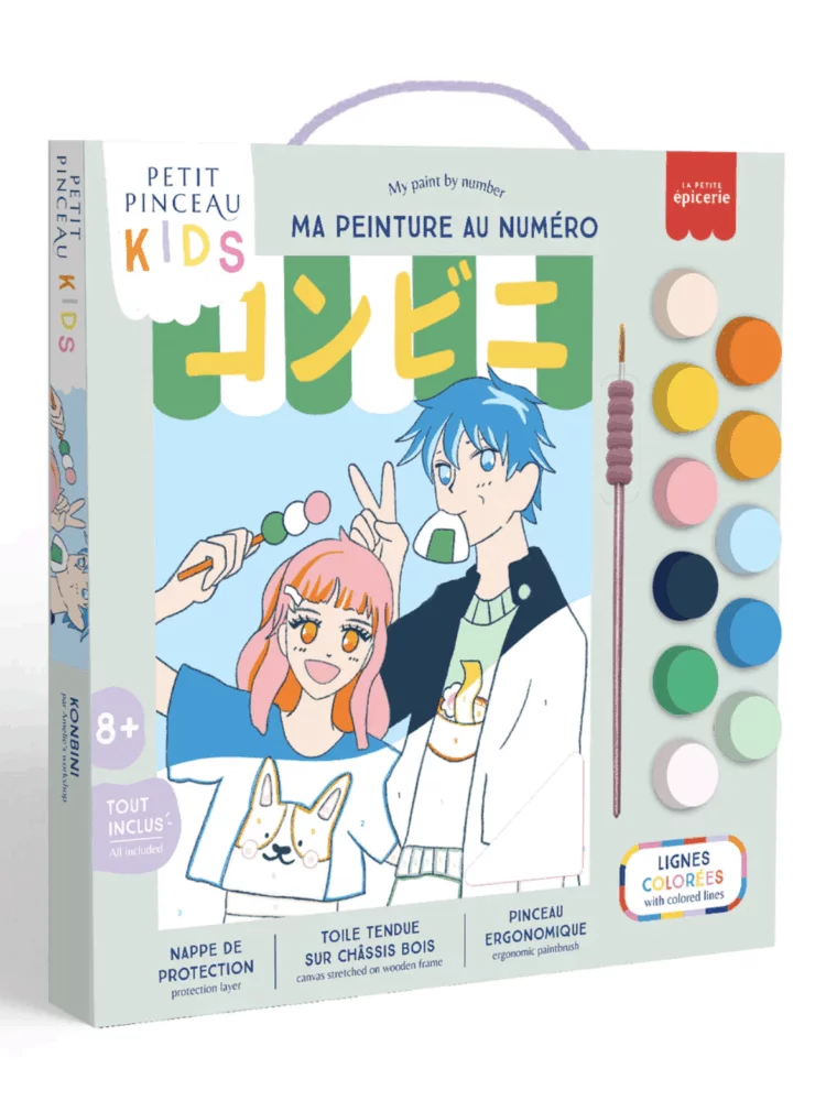 Kit de peinture au numéro pour les enfants - Konbini