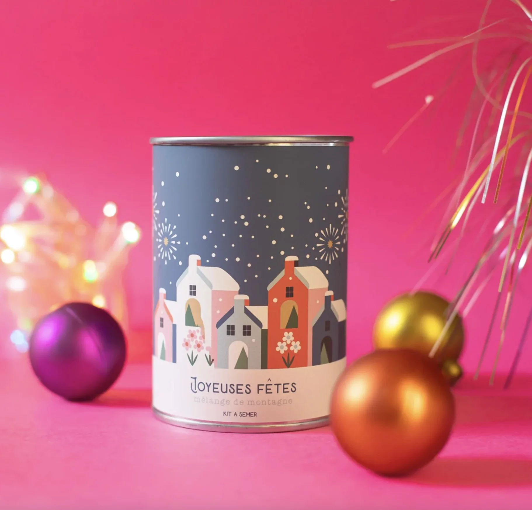 Kit à semer "Joyeuses Fêtes"