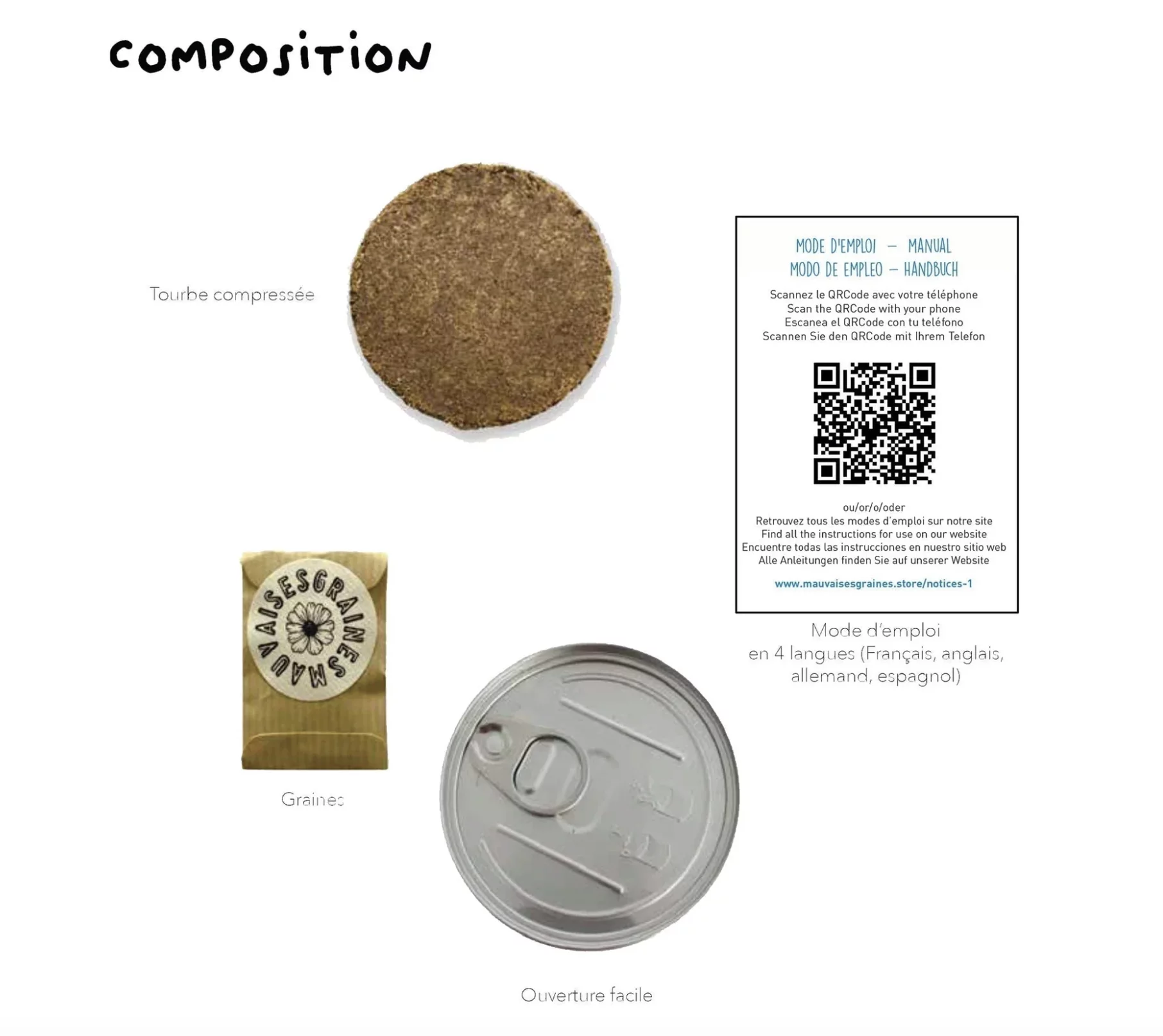 Kit à semer "Joyeuses Fêtes" – Image 3