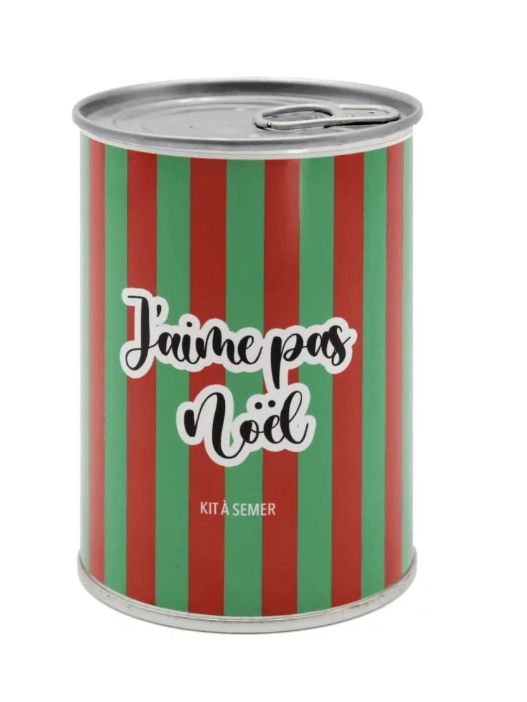 Kit à semer "J'aime pas Noël"