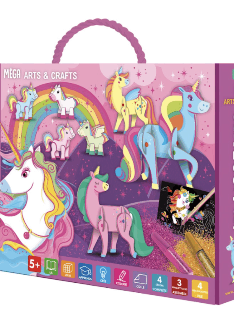 Méga arts & crafts. Les licornes