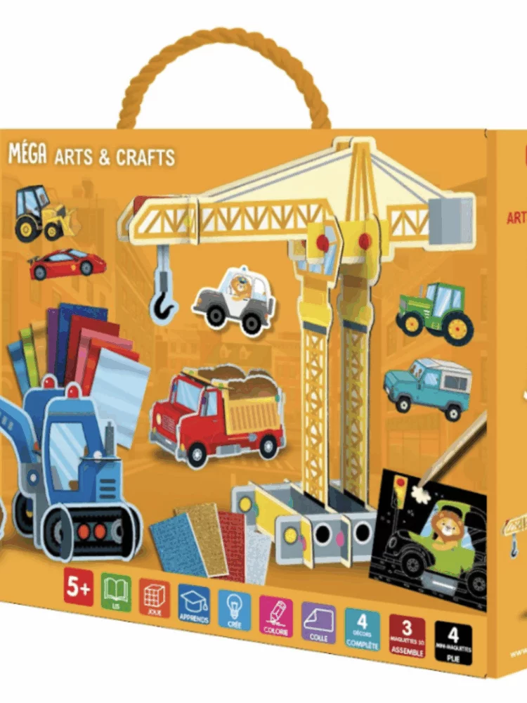 Méga box arts & crafts - Les véhicules