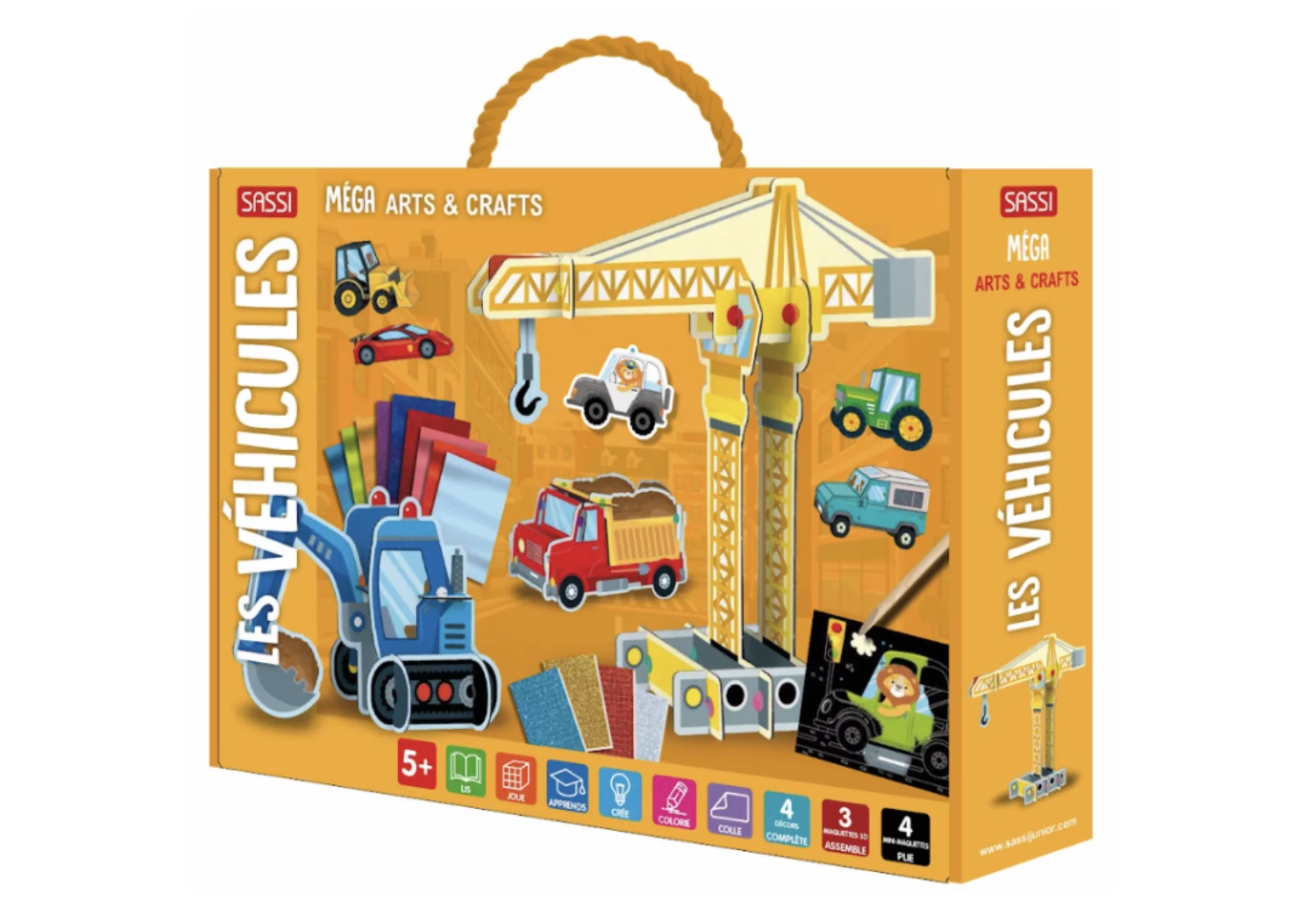 Méga box arts & crafts - Les véhicules
