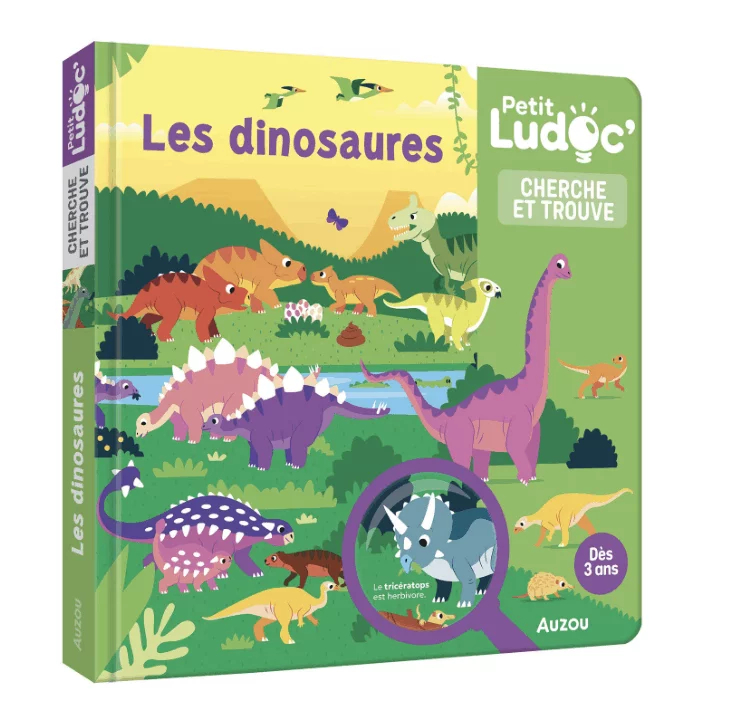 Petit ludoc' - Cherche et trouve : les dinosaures
