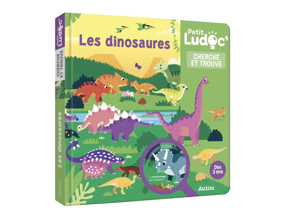 Petit ludoc' - Cherche et trouve : les dinosaures