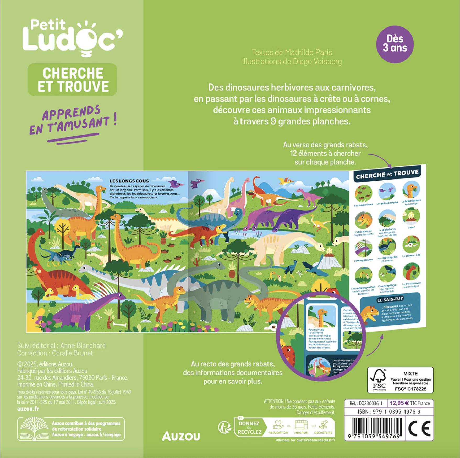 Petit ludoc' - Cherche et trouve : les dinosaures – Image 2