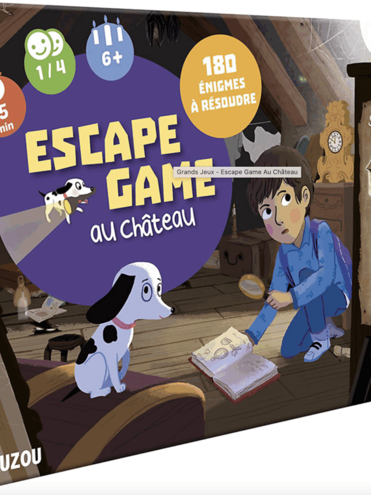 Grands jeux - Escape game au château