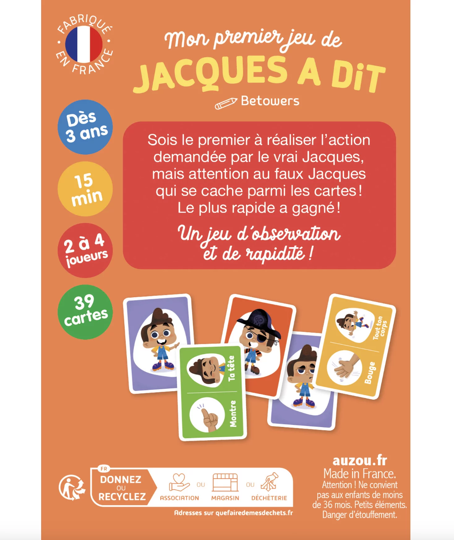 Mon premier jeu de jacques a dit – Image 2