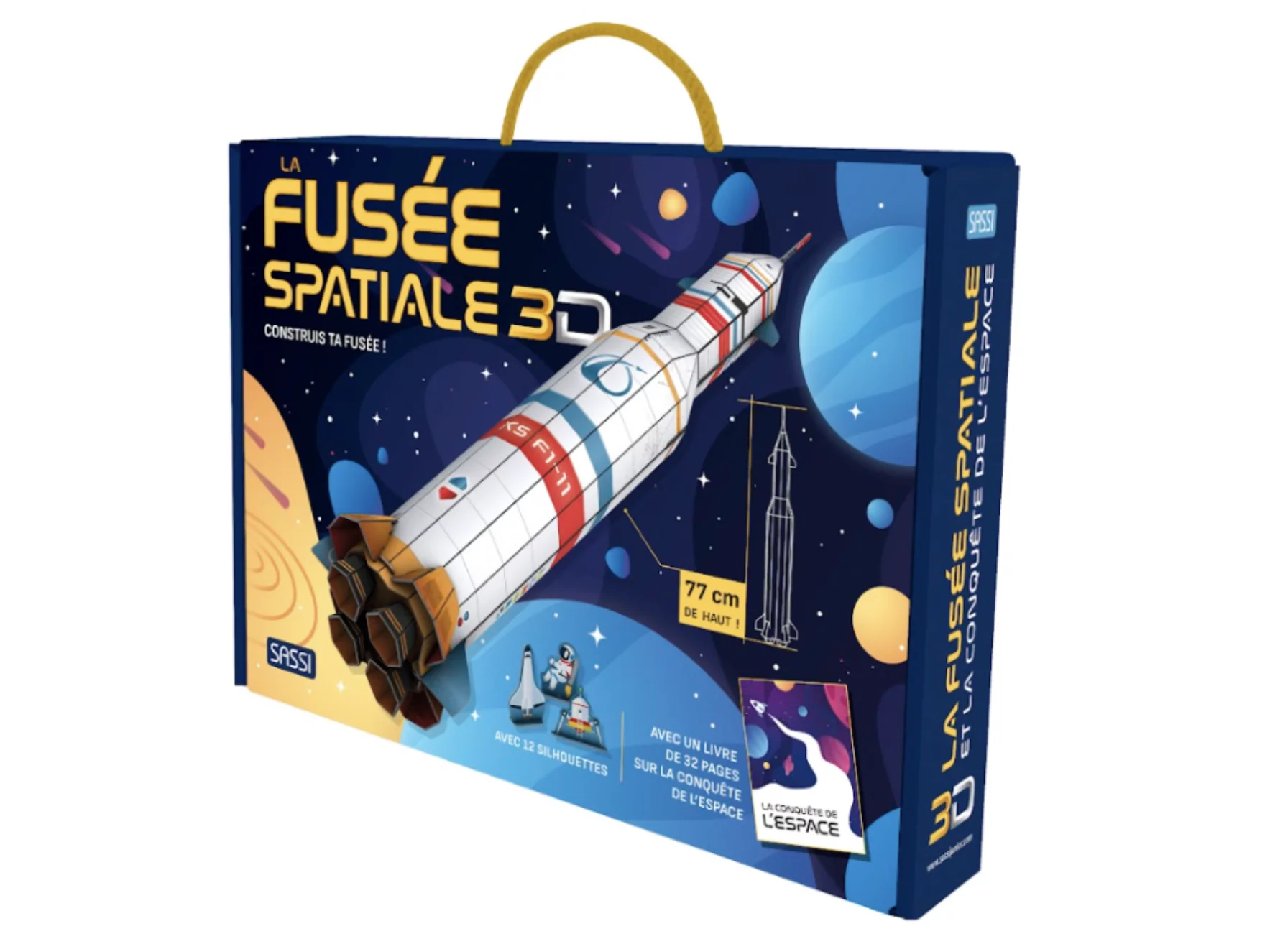 La fusée spatiale 3D : construis ta fusée !