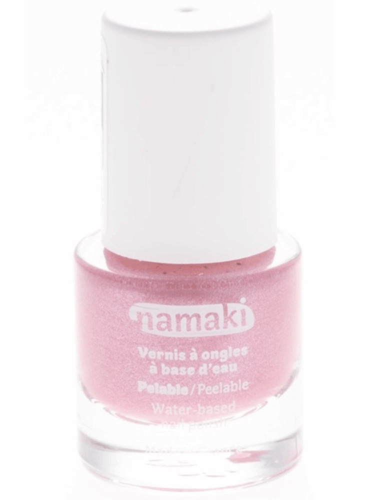 Vernis à l'eau À l'unité • Rose pailleté