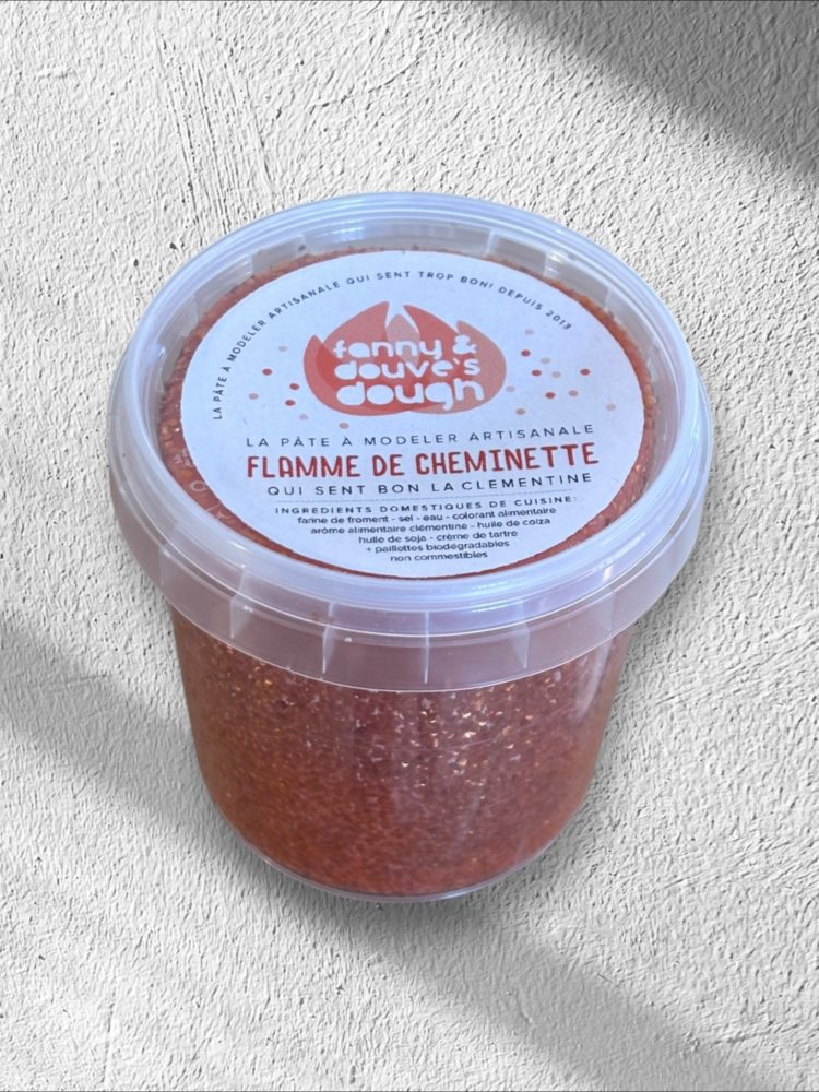 Pâte à modeler – Flamme de cheminette