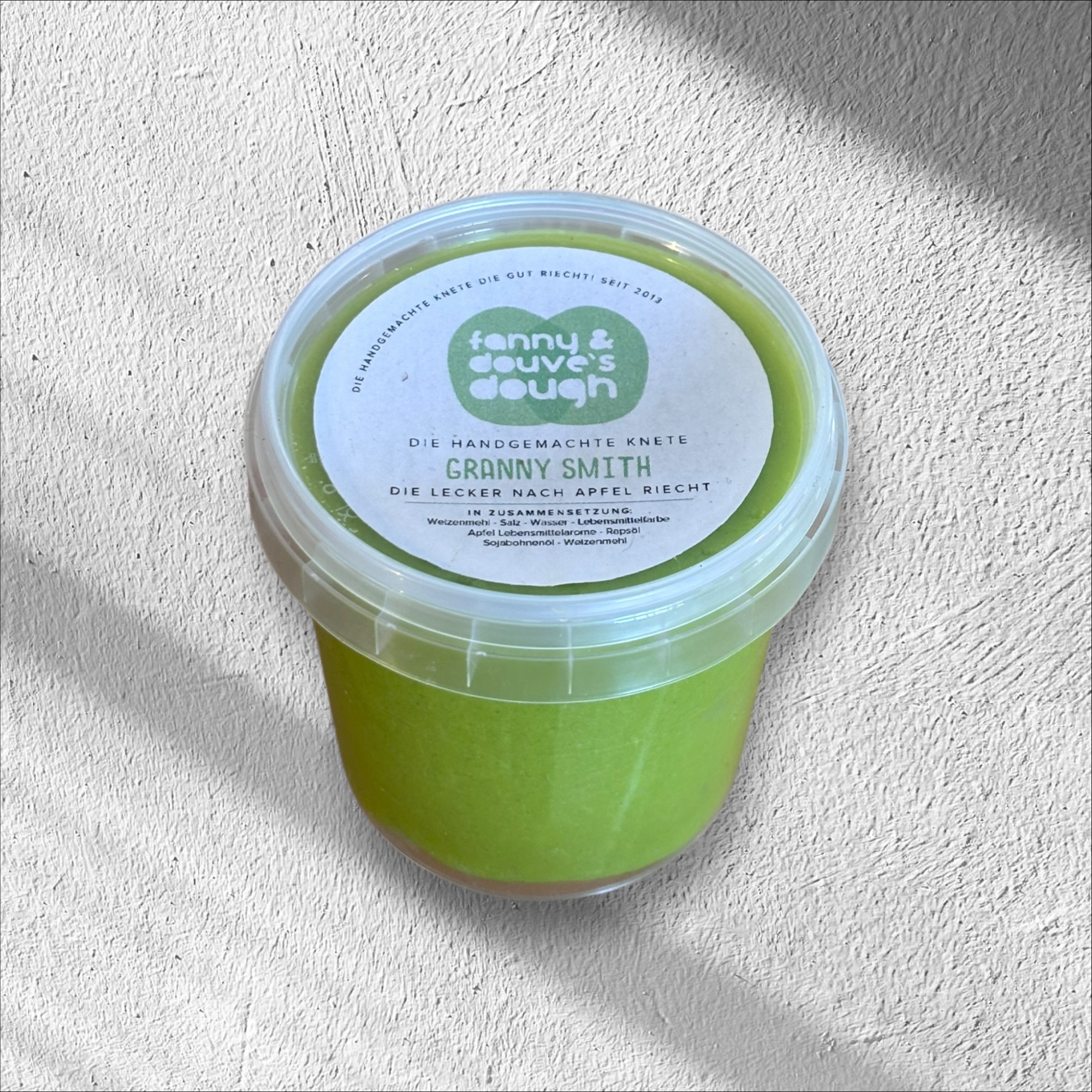 Pâte à modeler – Granny smith