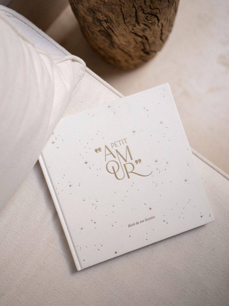 Livre de naissance Petit Amour Blanc