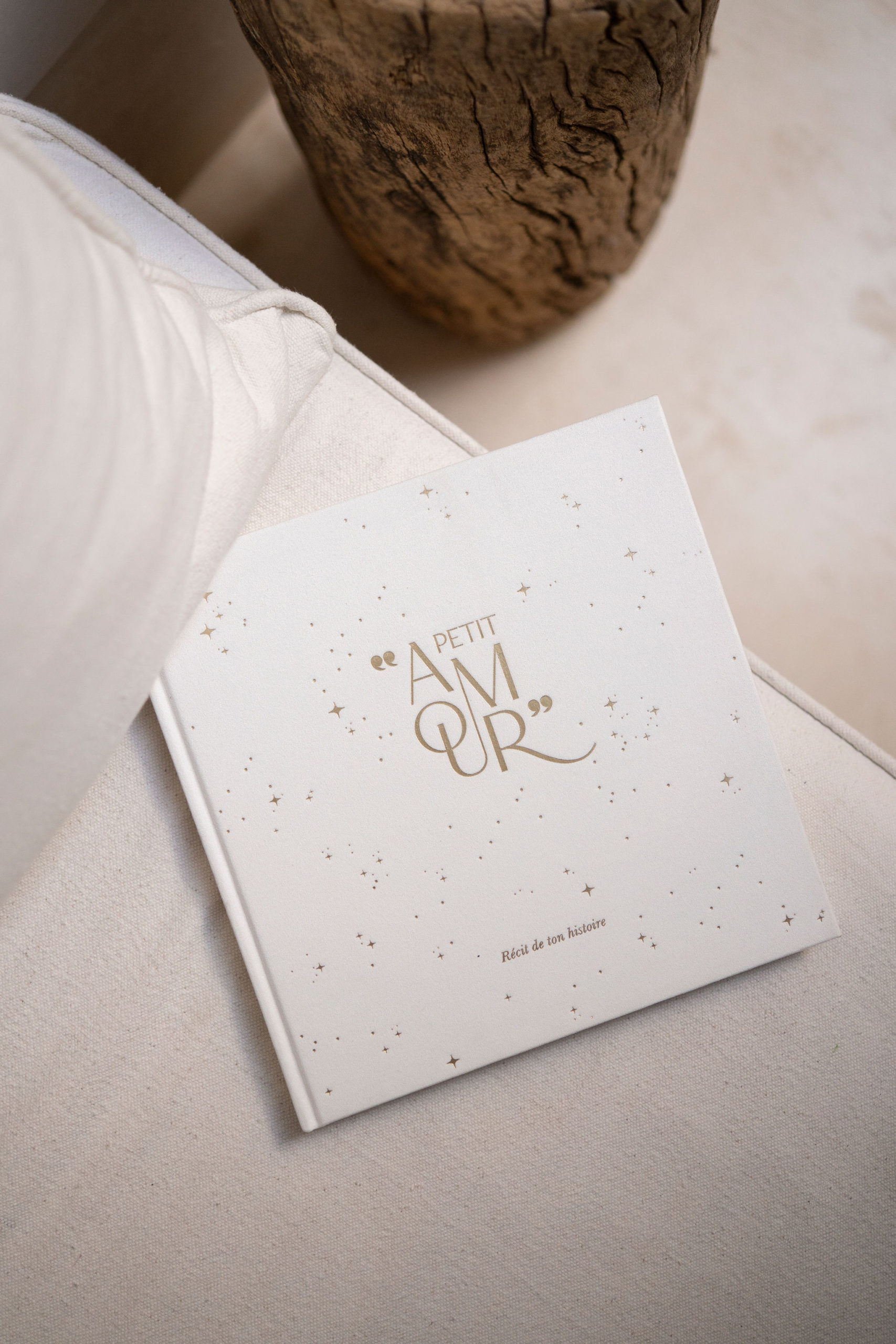 Livre de naissance Petit Amour Blanc