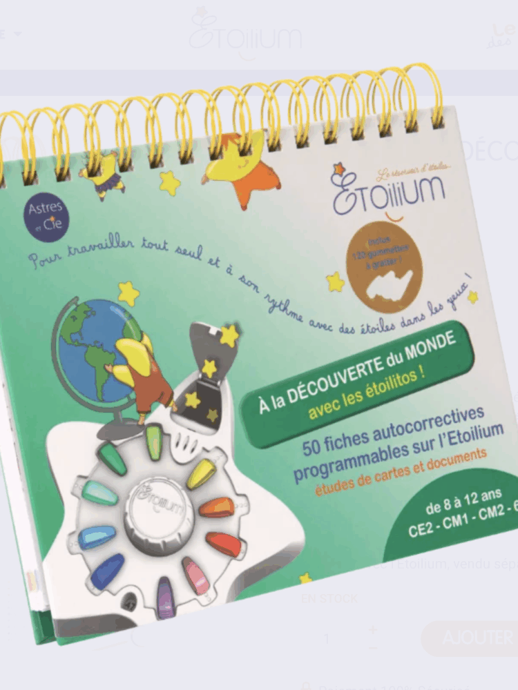 Chevalet à la découverte du monde