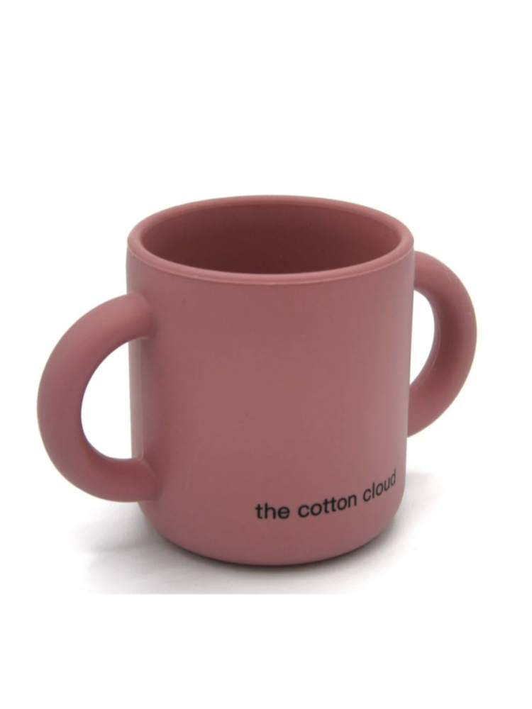 Tasse en silicone rose