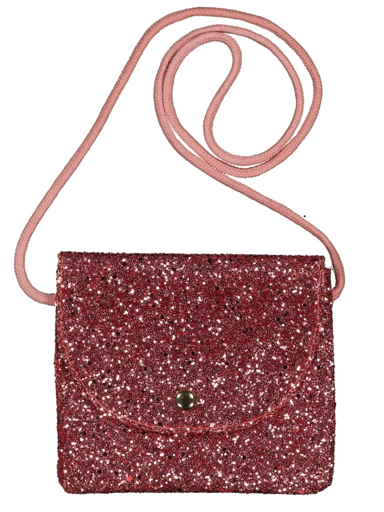 Sac à main - Glitter framboise
