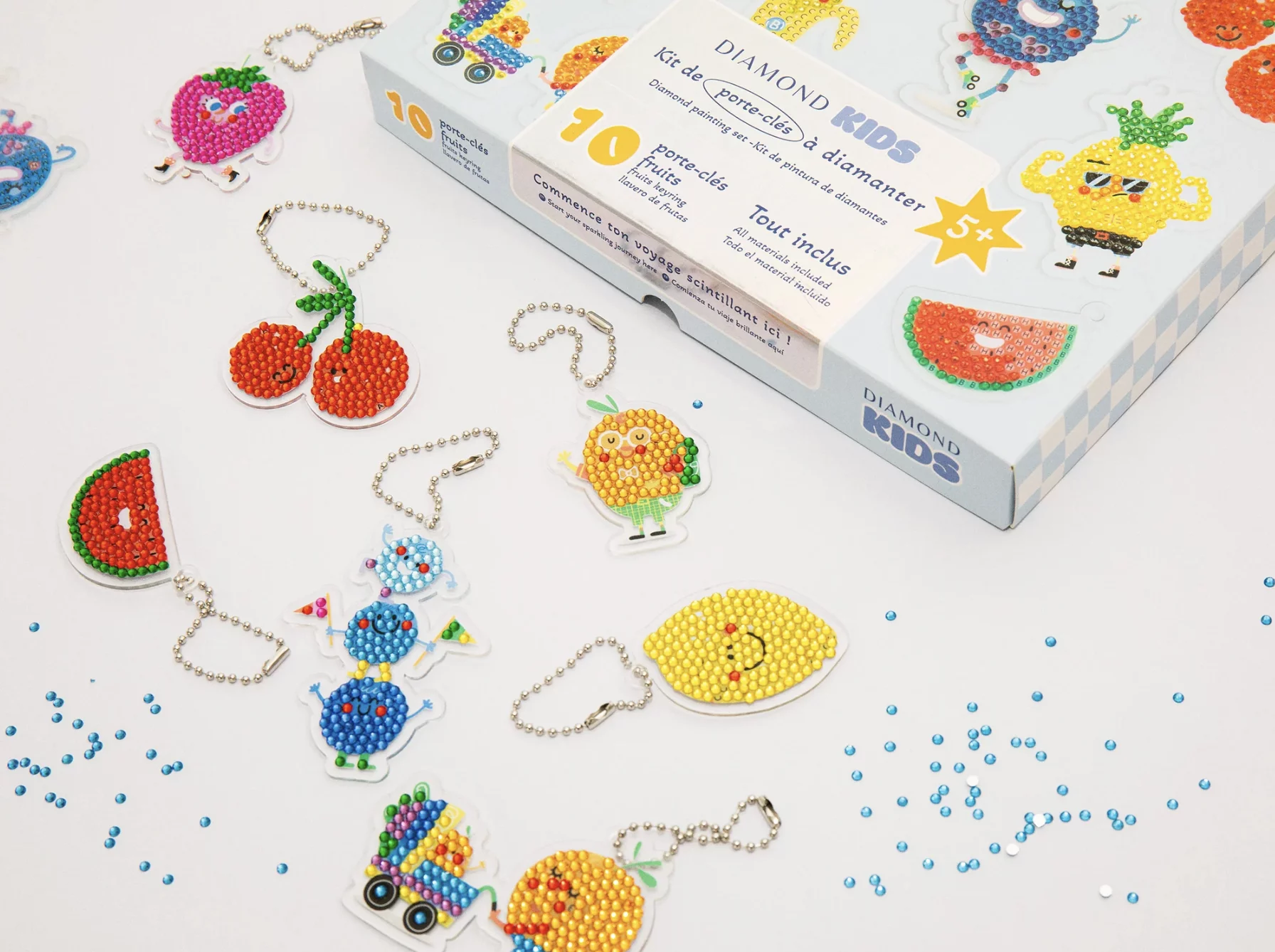 Kit créatif Diamond Painting kids - porte-clés – Image 4