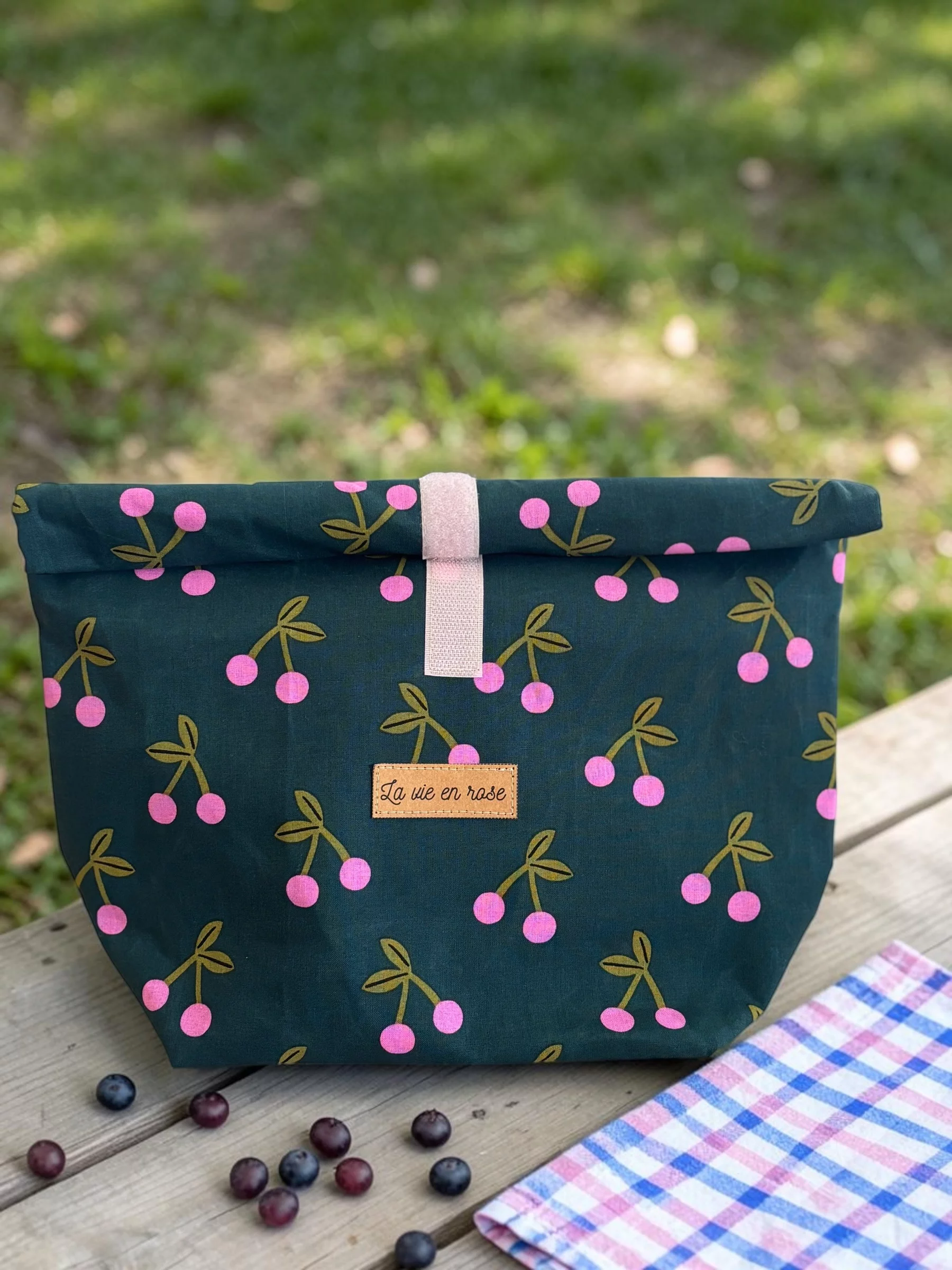 Grand lunchbag Cerises – Image 2