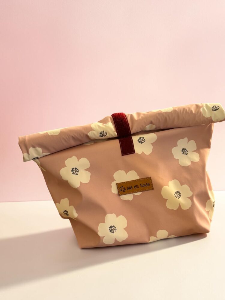 Grand lunchbag Fleurs