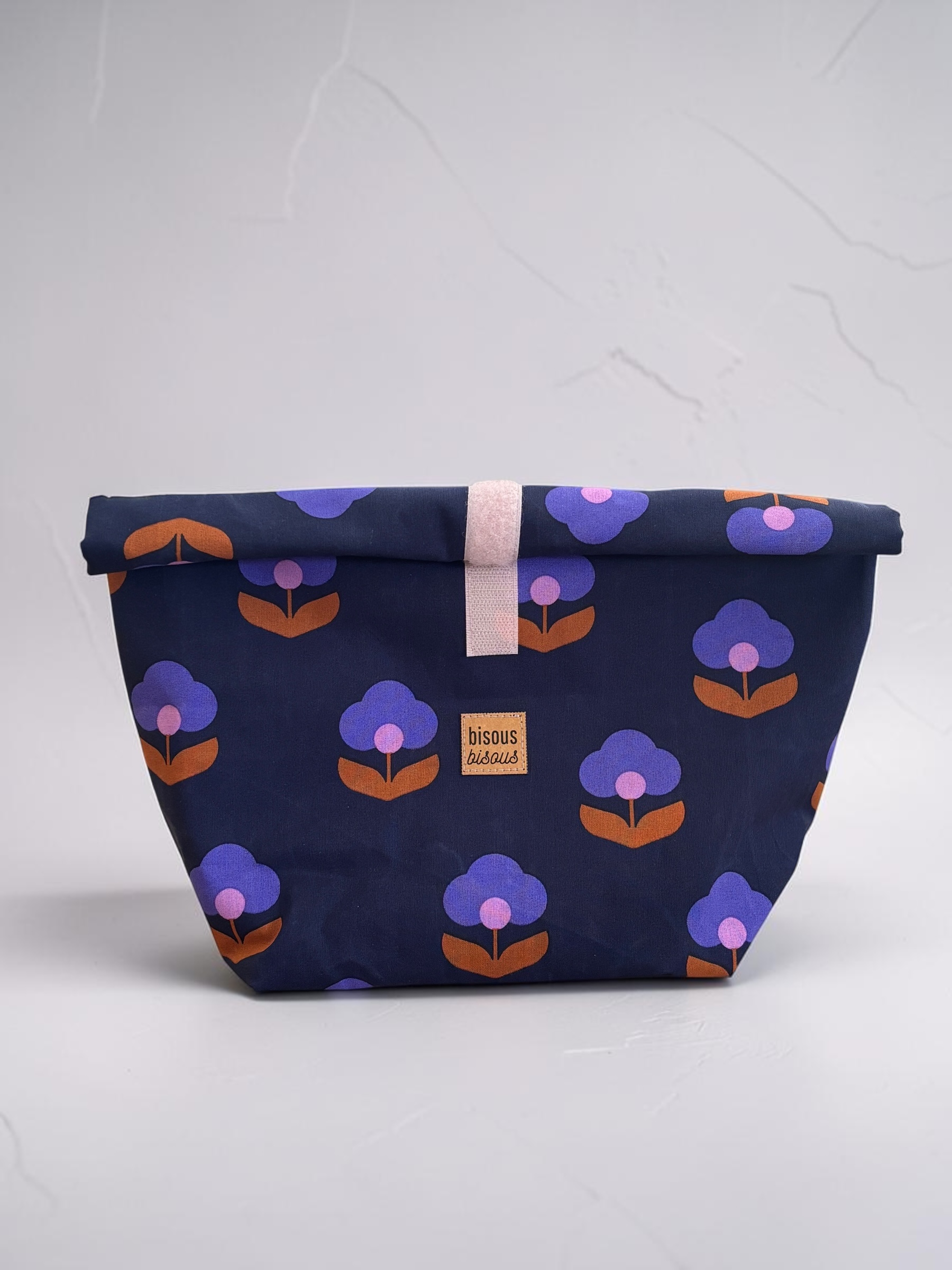 Grand lunchbag Fleurs Rétro