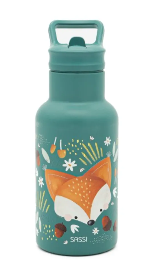 Gourde isotherme en inox 500 ml - Crunchy le renard