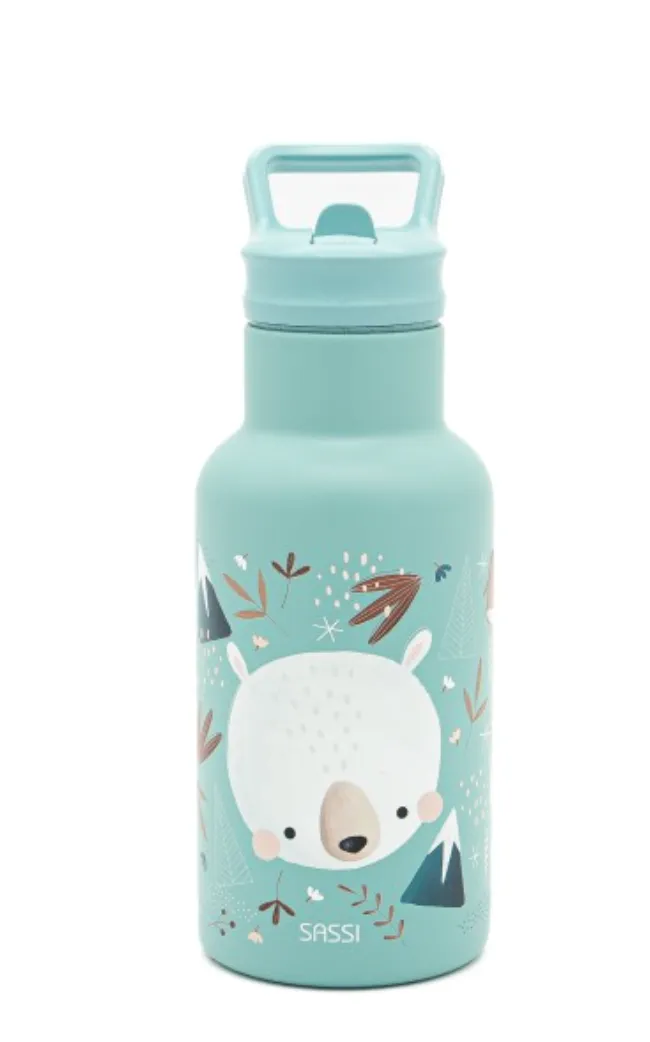 Gourde isotherme en inox 350 ml - Munchy l’ours