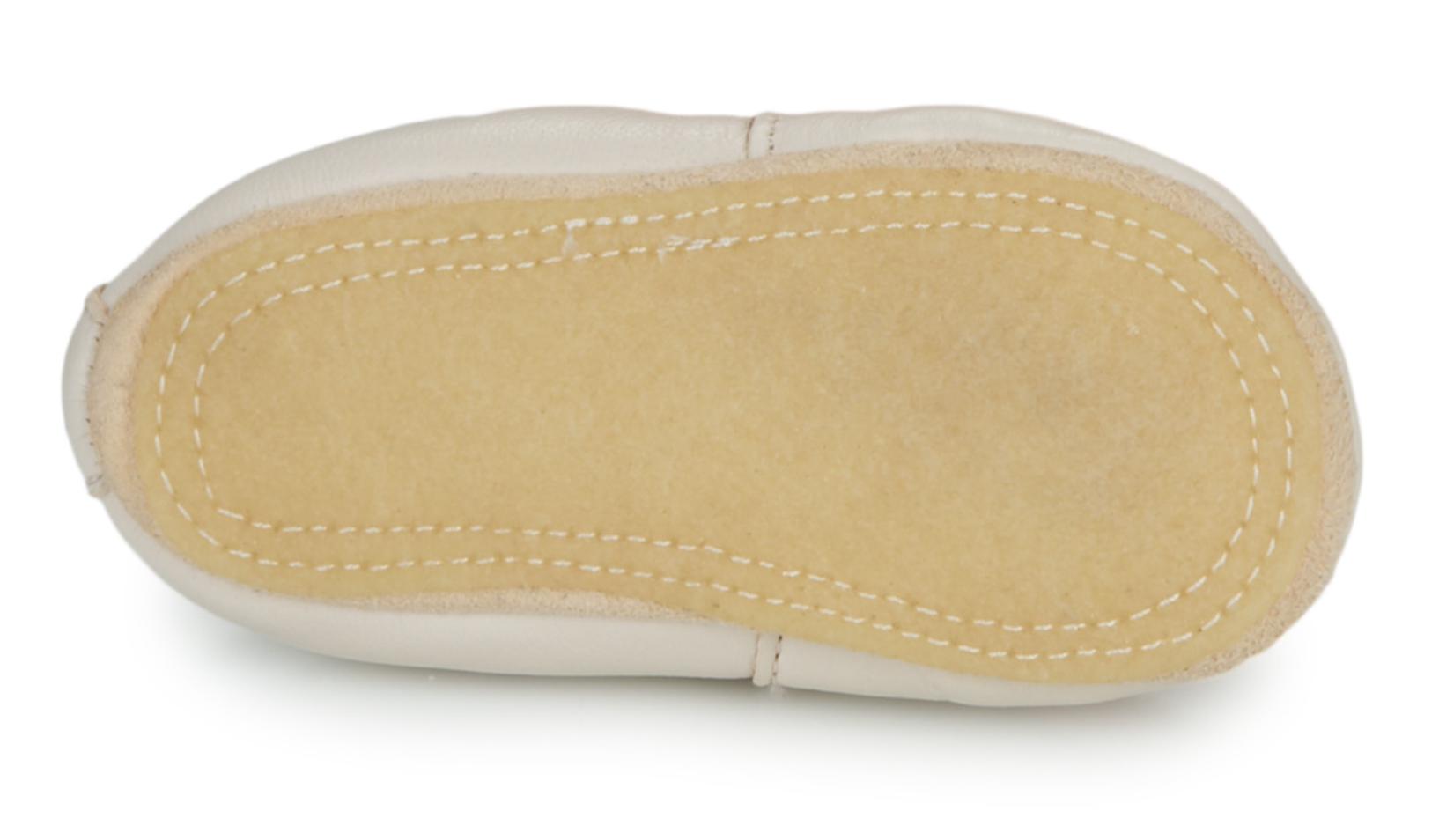 Chaussons bébé en cuir MON BISCUIT BLUBLU Marron – Image 2