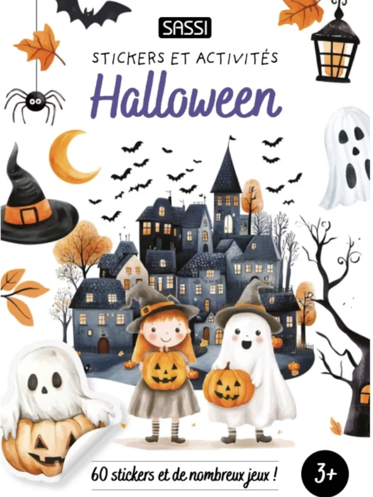 Stickers et Activités. Halloween