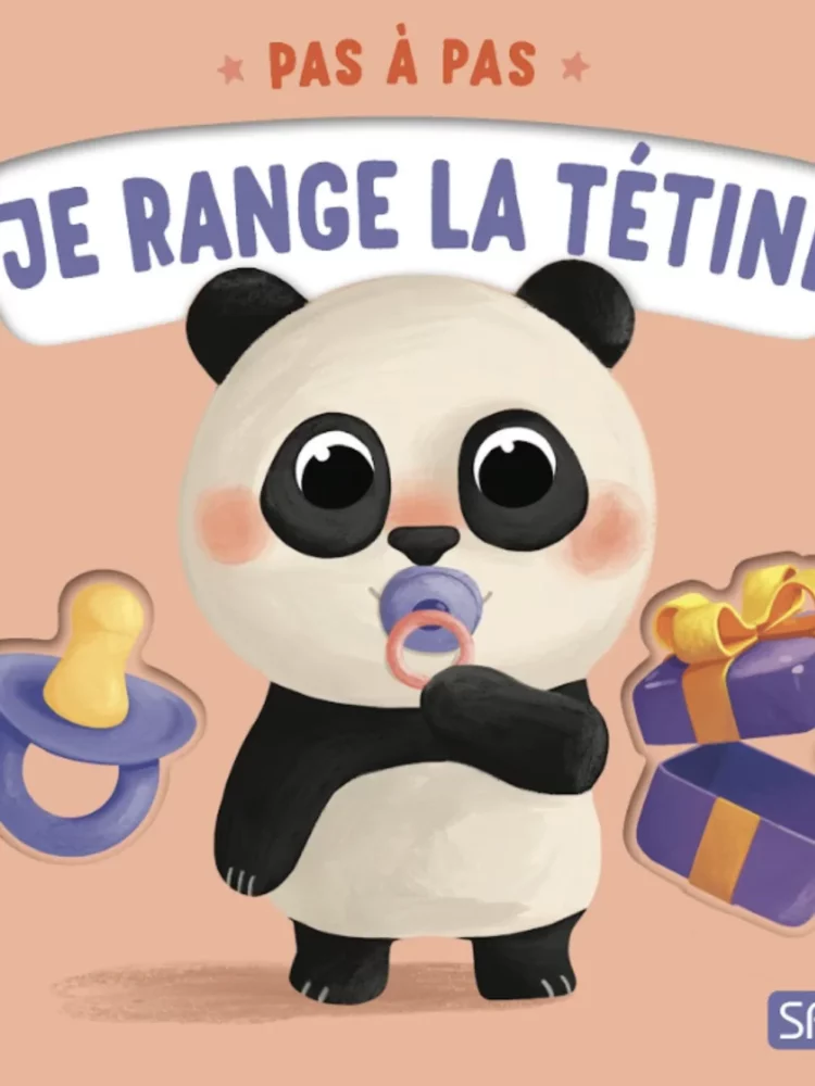 Pas à pas. Je range la tétine