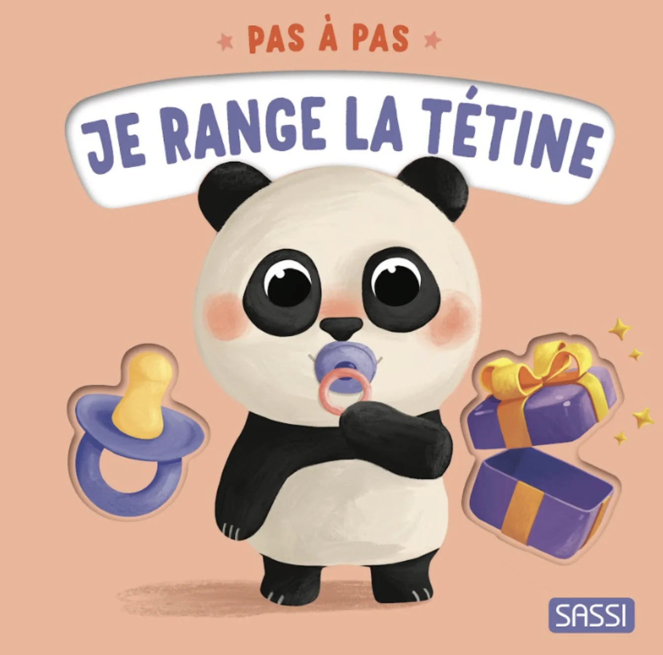 Pas à pas. Je range la tétine