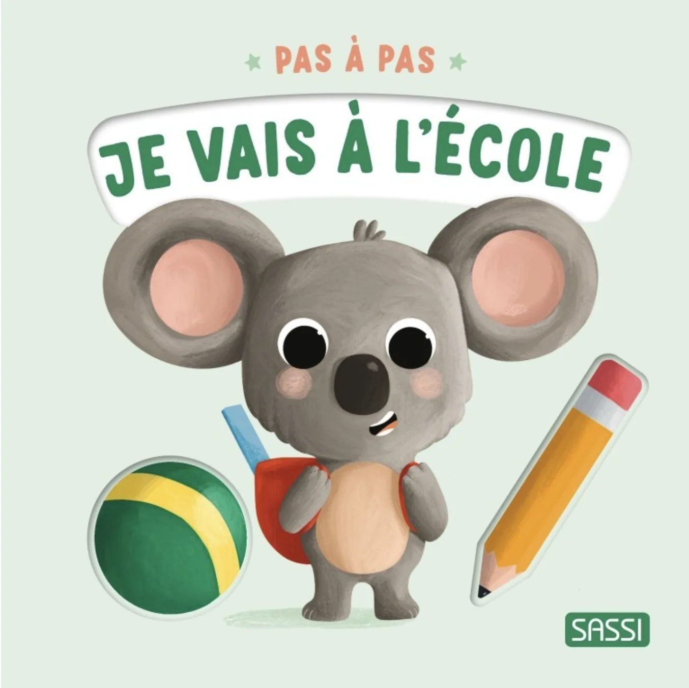 Pas à pas. Je vais à l'école