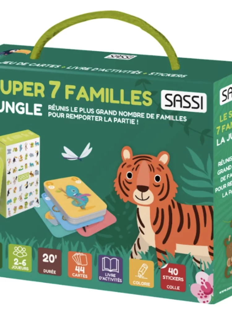 Le super 7 familles La jungle